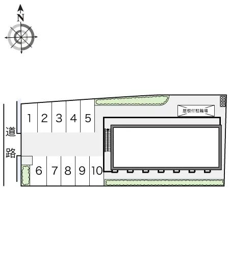 ★手数料０円★枚方市中宮山戸町　月極駐車場（LP）